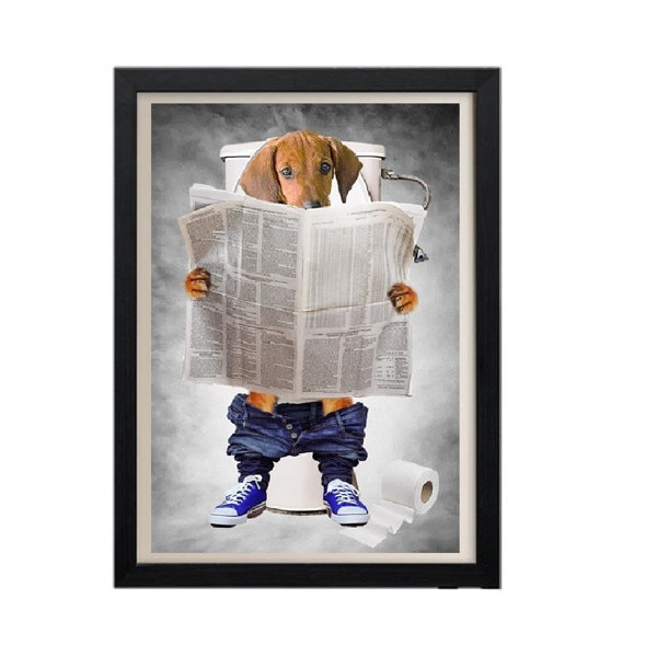 Sausage Dog Picture Toilet Wayfair.co.uk